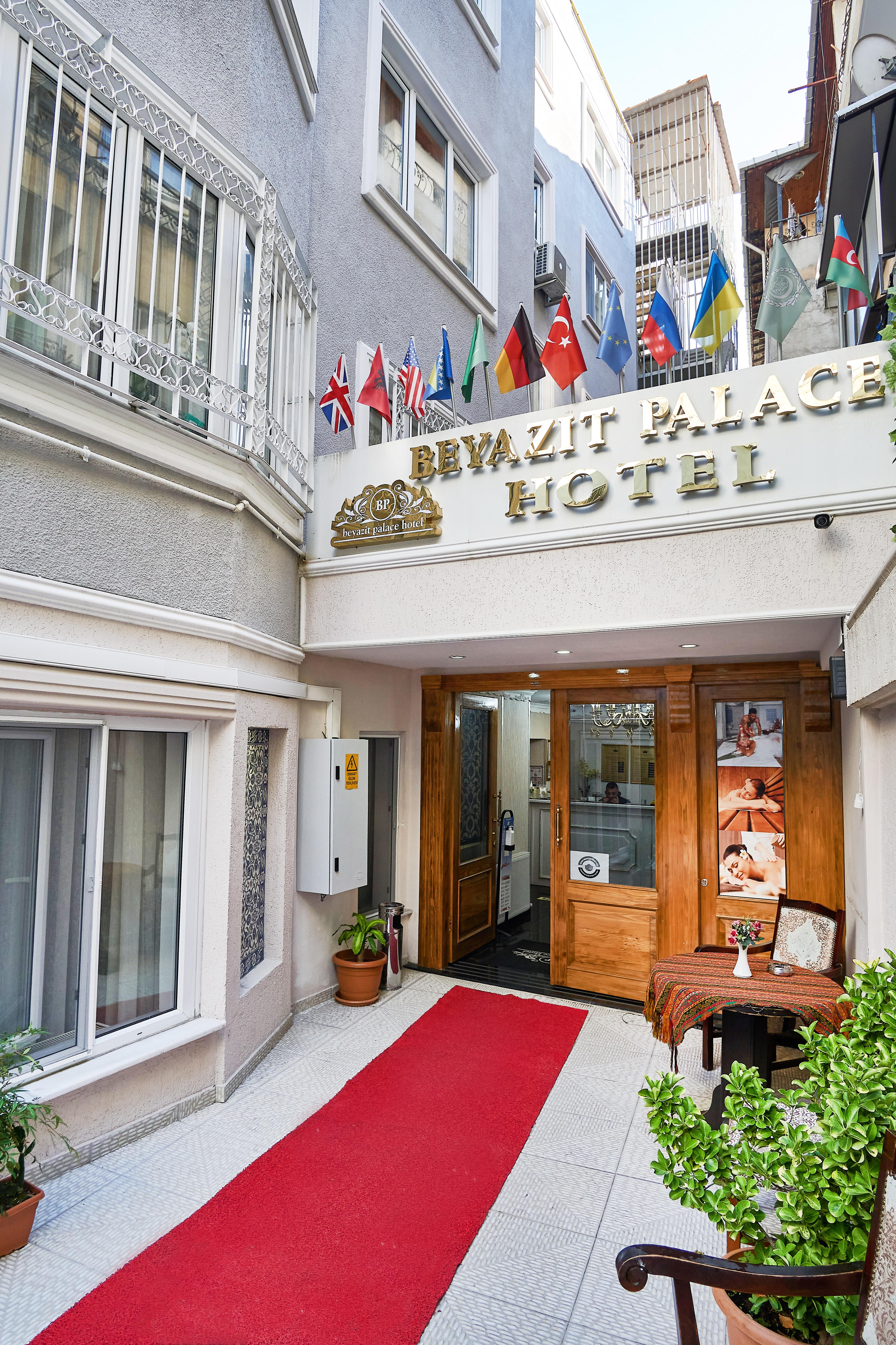 Beyazit Palace Hotel Estambul Exterior foto